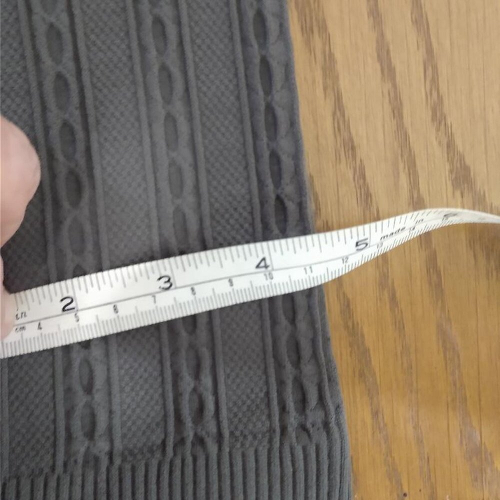 Gray Charlotte Russe Gray Legging- Size M/L - Picture 5 of 7